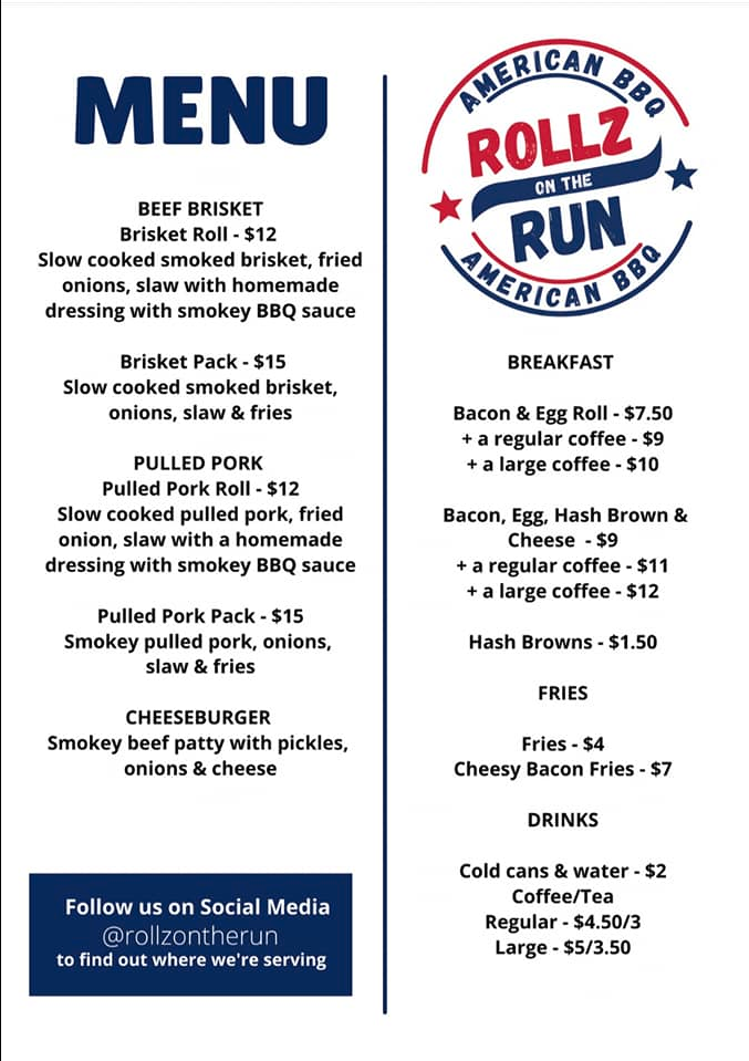 Food Truck in the Southern Highlands Rollz On The Run